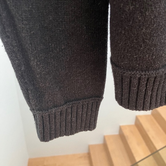 Tiger of Sweden Black Sweater with Shawl Collar - Size M - Picture 7 of 9